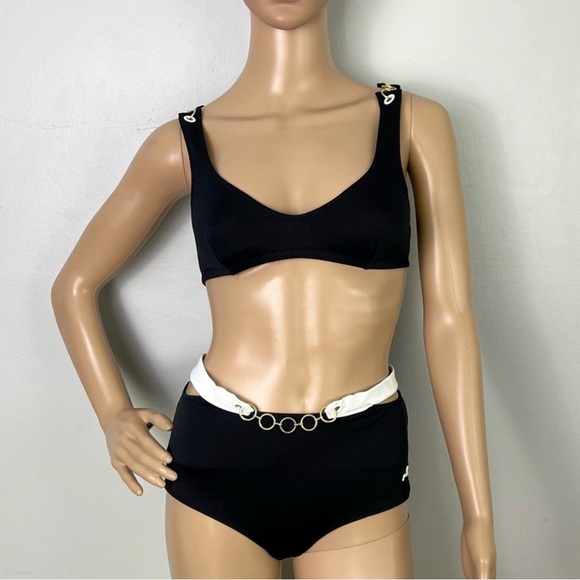 NEW MORGAN LANE BLACK BIKINI SET - Picture 2 of 10